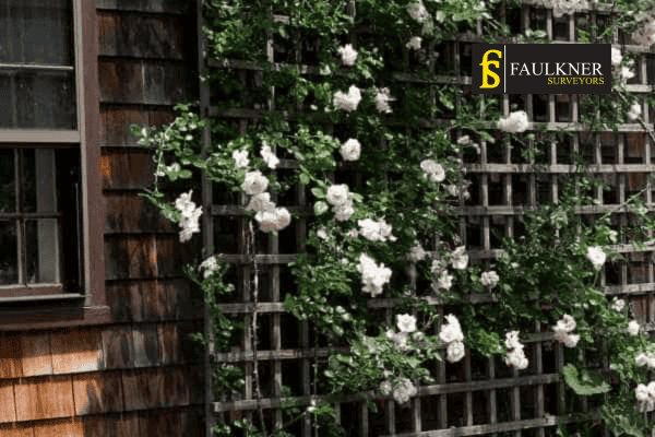 Can I put trellis on my Neighbours garage wall? 1 Can you add a trellis to your neighbours garage wall Cheltenham ? Party Wall Surveyors Cheltenham